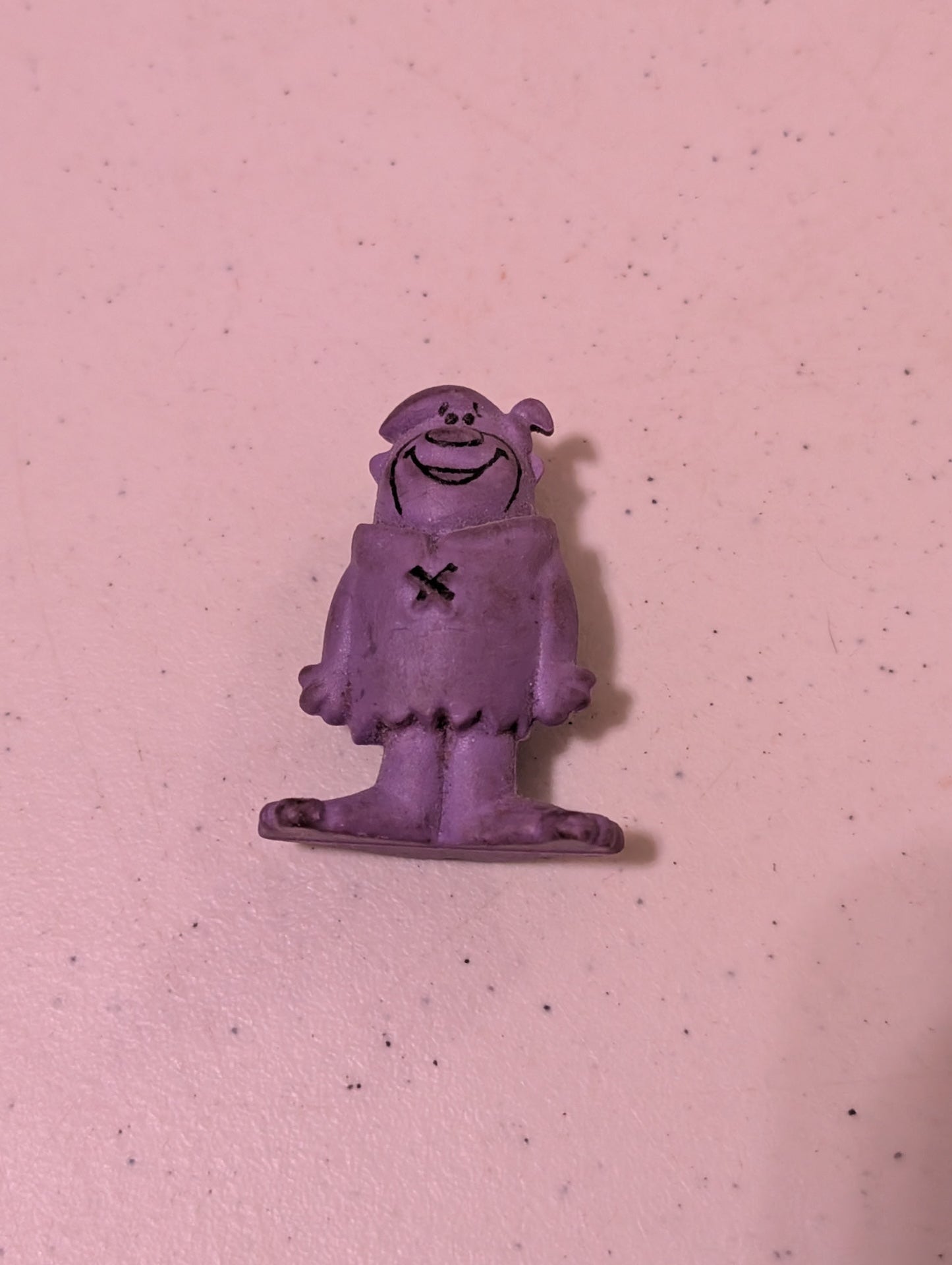Flintstones Barney Cereal Premium PVC Figure Rare #1 Vintage 1988  (Action Figure, SciFi/Fantasy, Collectable, Vintage, Loose, Missing Parts/pieces, Incomplete)