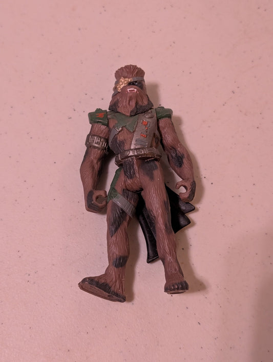 CHEWBACCA bounty hunter STAR WARS power of the force shadows empire novel(Action Figure, SciFi/Fantasy, Collectable, Vintage, Loose, Missing Parts/pieces, Incomplete)