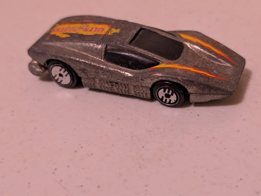 Ultra Hots Silver Bullet 9535, Vintage Hot Wheels Hong Kong 1974(Vehicle, SciFi/Fantasy, Collectable, Vintage, Loose, Missing Parts/pieces, Incomplete)