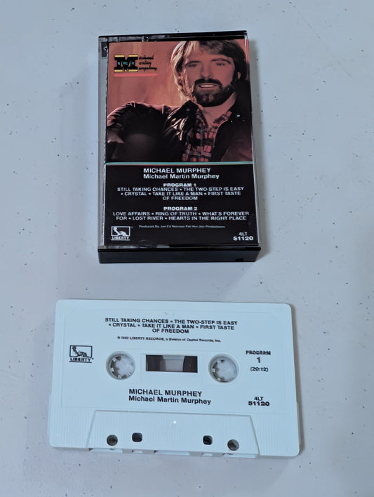 Michael Murphey: Michael Martin Murphey (Cassette Tape Liberty) (cassette, tape, album, music, vintage, OOP)
