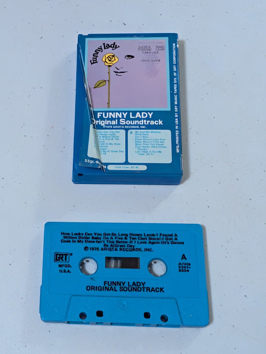 Barbra Streisand, James Caan – Funny Lady (Original Soundtrack Recording)(cassette, tape, album, music, vintage, OOP)