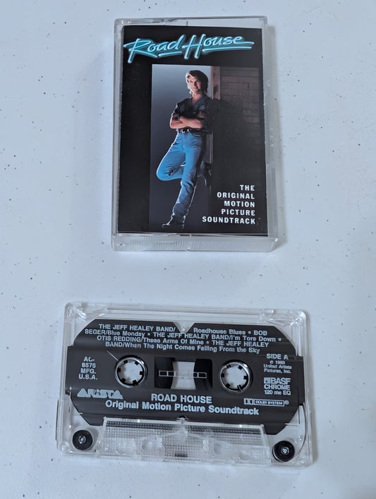 Road House [Original Motion Picture Soundtrack] by Michael Kamen (cassette, tape, album, music, vintage, OOP)