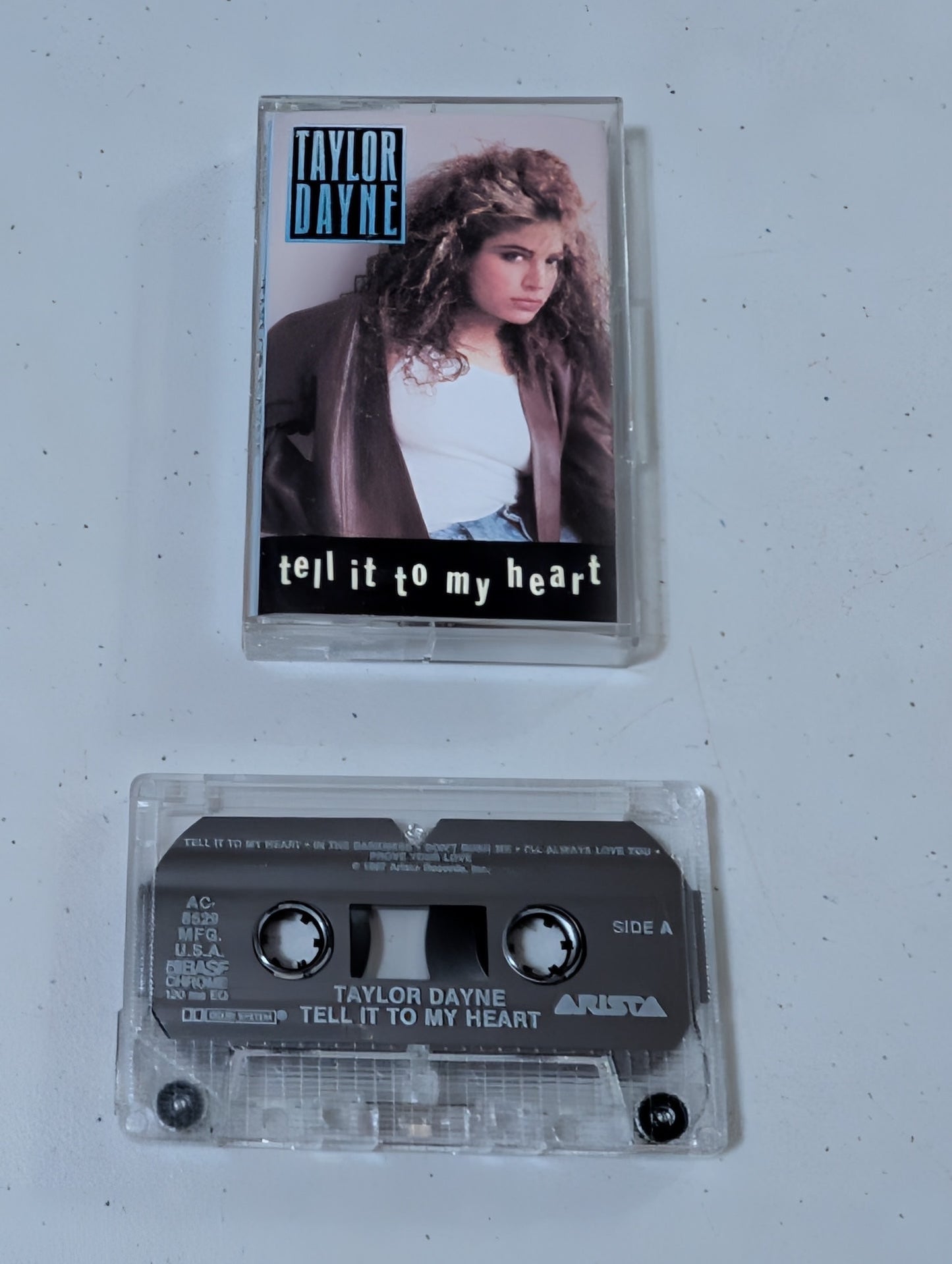 Taylor Dayne - Tell It To My Heart (cassette, tape, album, music, vintage, OOP)