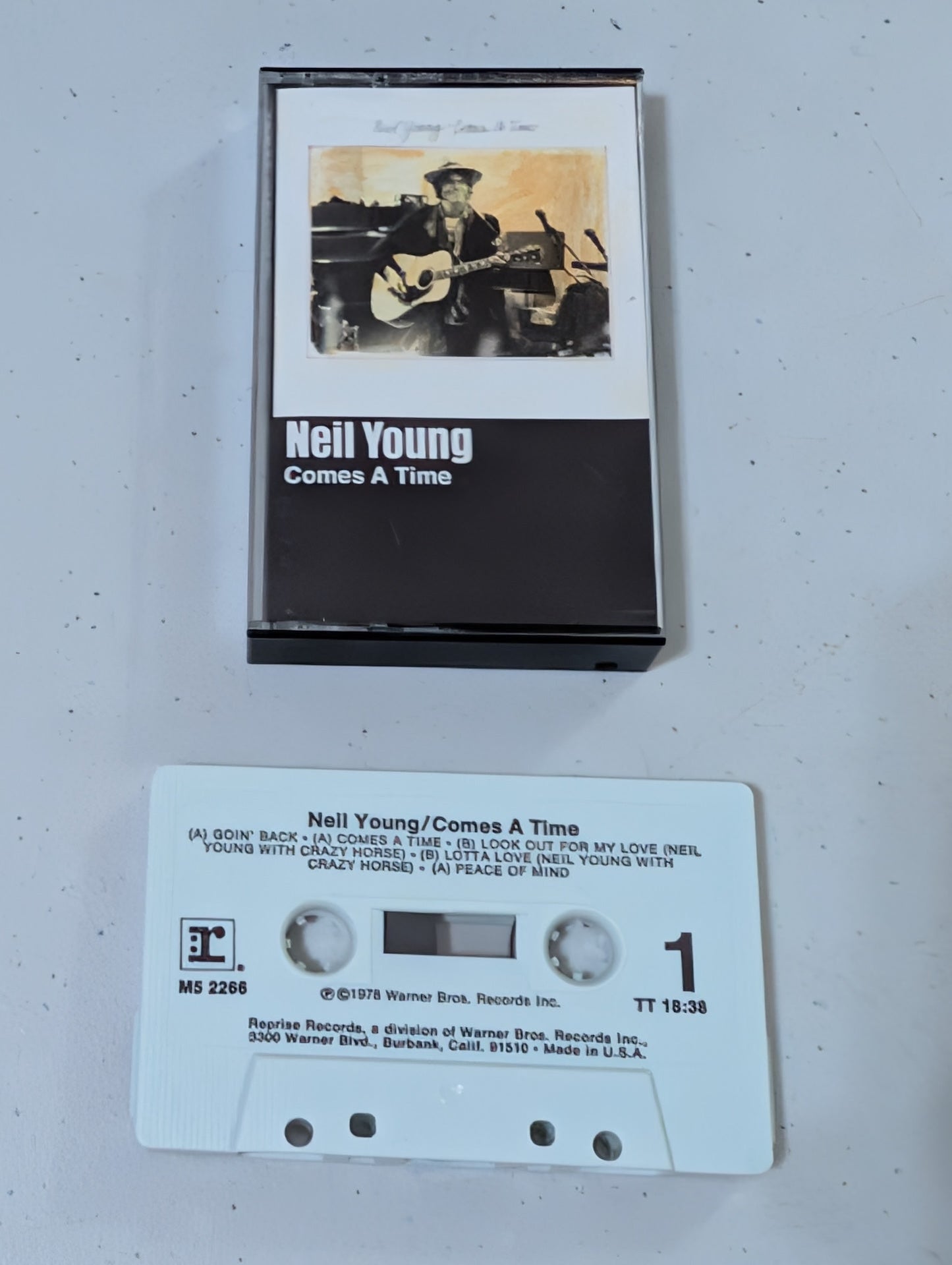 Neil Young - Comes A Time Cassette Tape 1978(cassette, tape, album, music, vintage, OOP)
