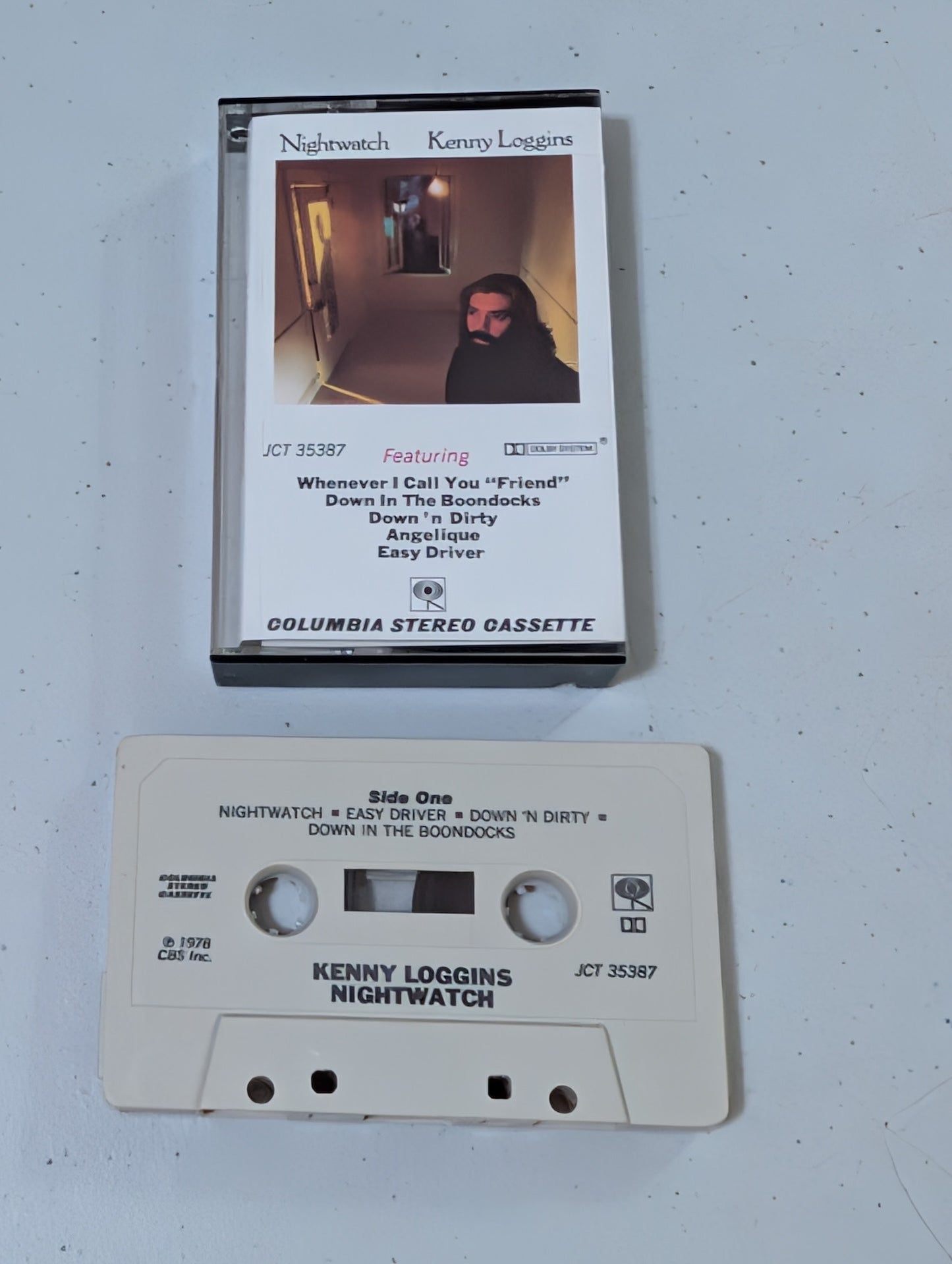 Nightwatch Kenny Loggins Soft Rock Stereo Cassette Tape 1978 Columbia(cassette, tape, album, music, vintage, OOP)