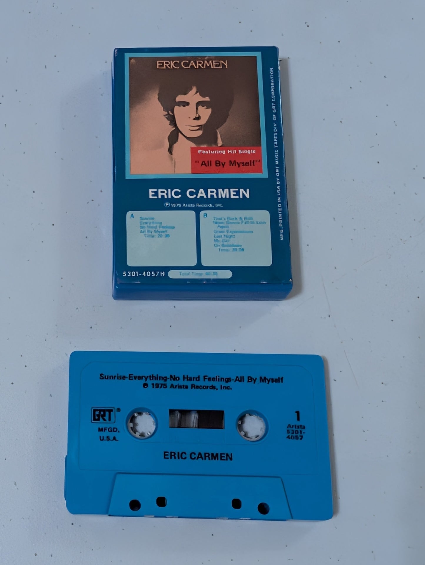 ERIC CARMEN: Self-Titled 1975 (cassette, tape, album, music, vintage, OOP)