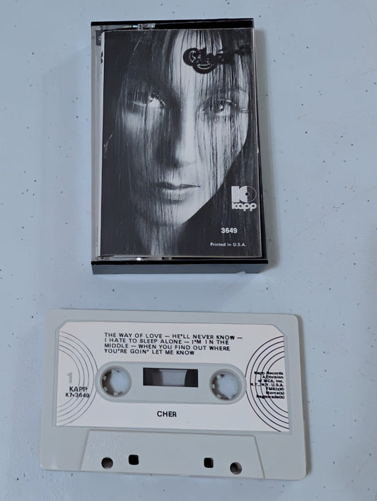 Cher - Gypsy, Tramps & Thieves 1971 Kapp Records(cassette, tape, album, music, vintage, OOP)