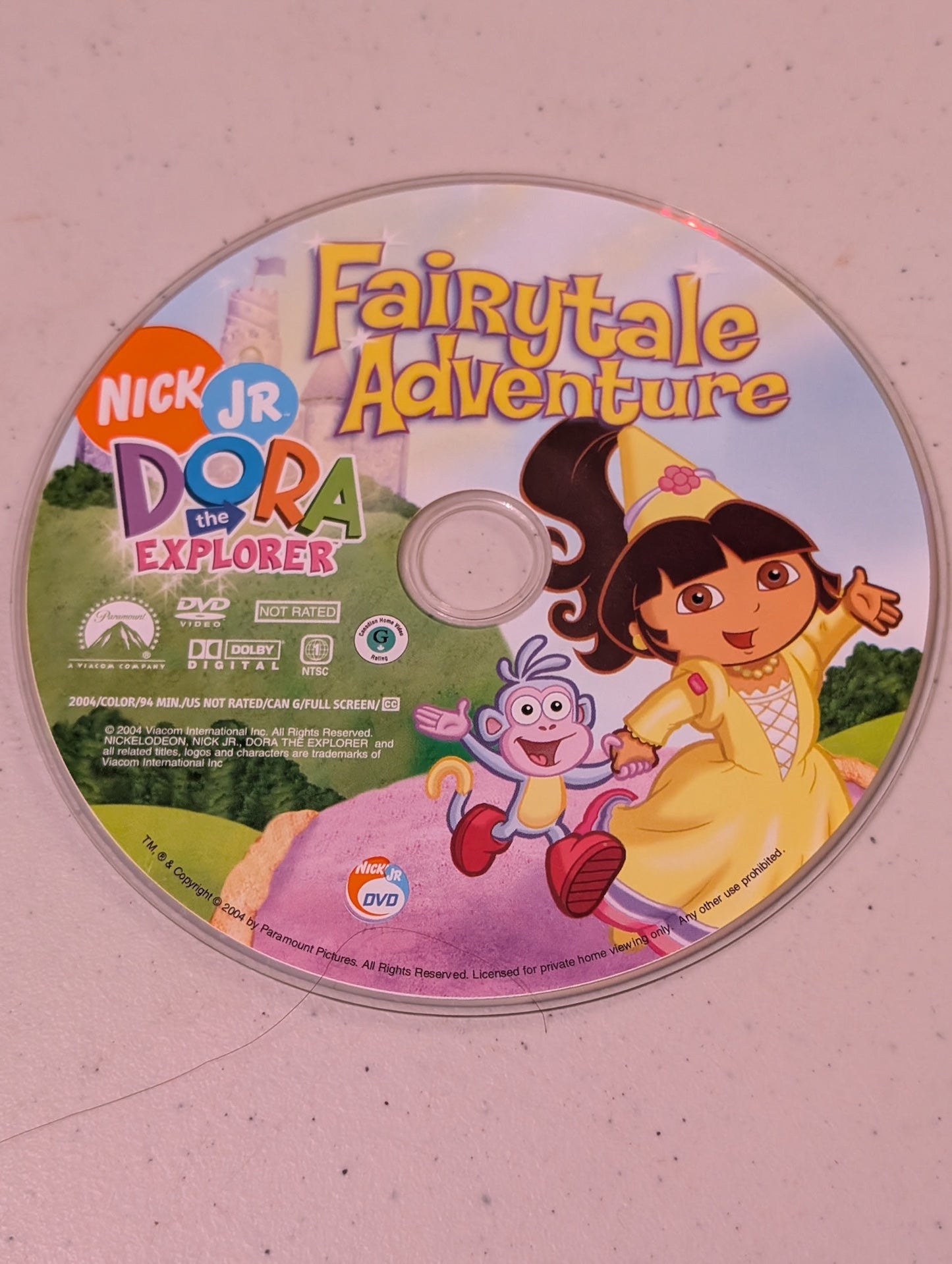 Dora the Explorer - Doras Fairytale Adventure (DVD, 2004)(movie, DVD, DVD only)
