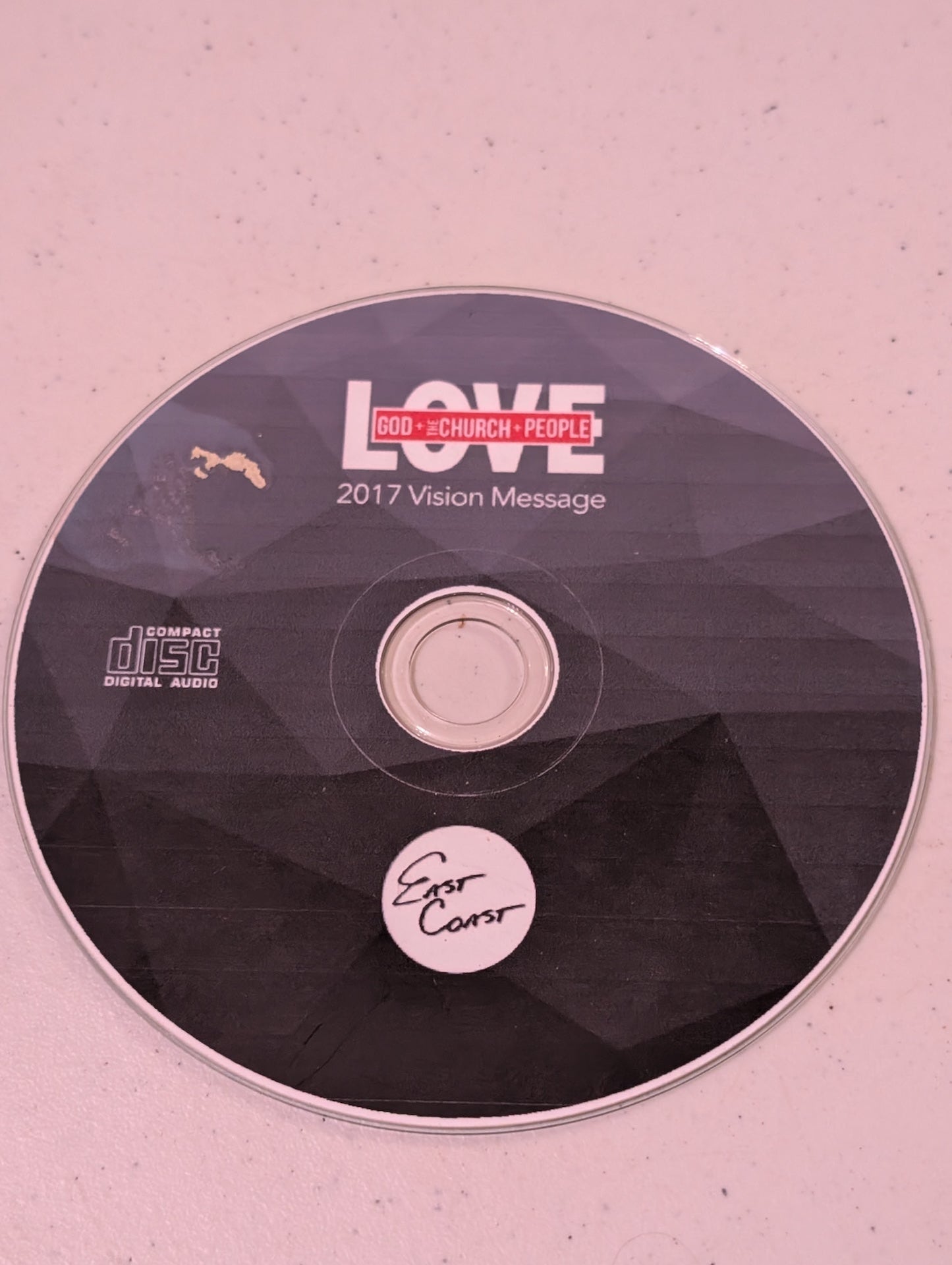 East Coast Church 2017 Vision Message(DVD, DVD only)