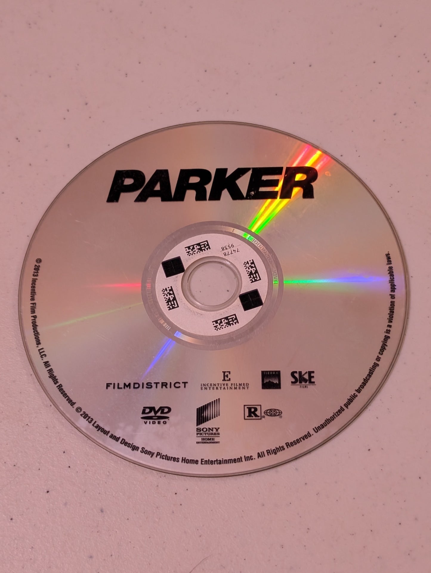 Parker (DVD, 2013) â Jason Statham, Jennifer Lopez â Action Thriller(movie, DVD, DVD only)