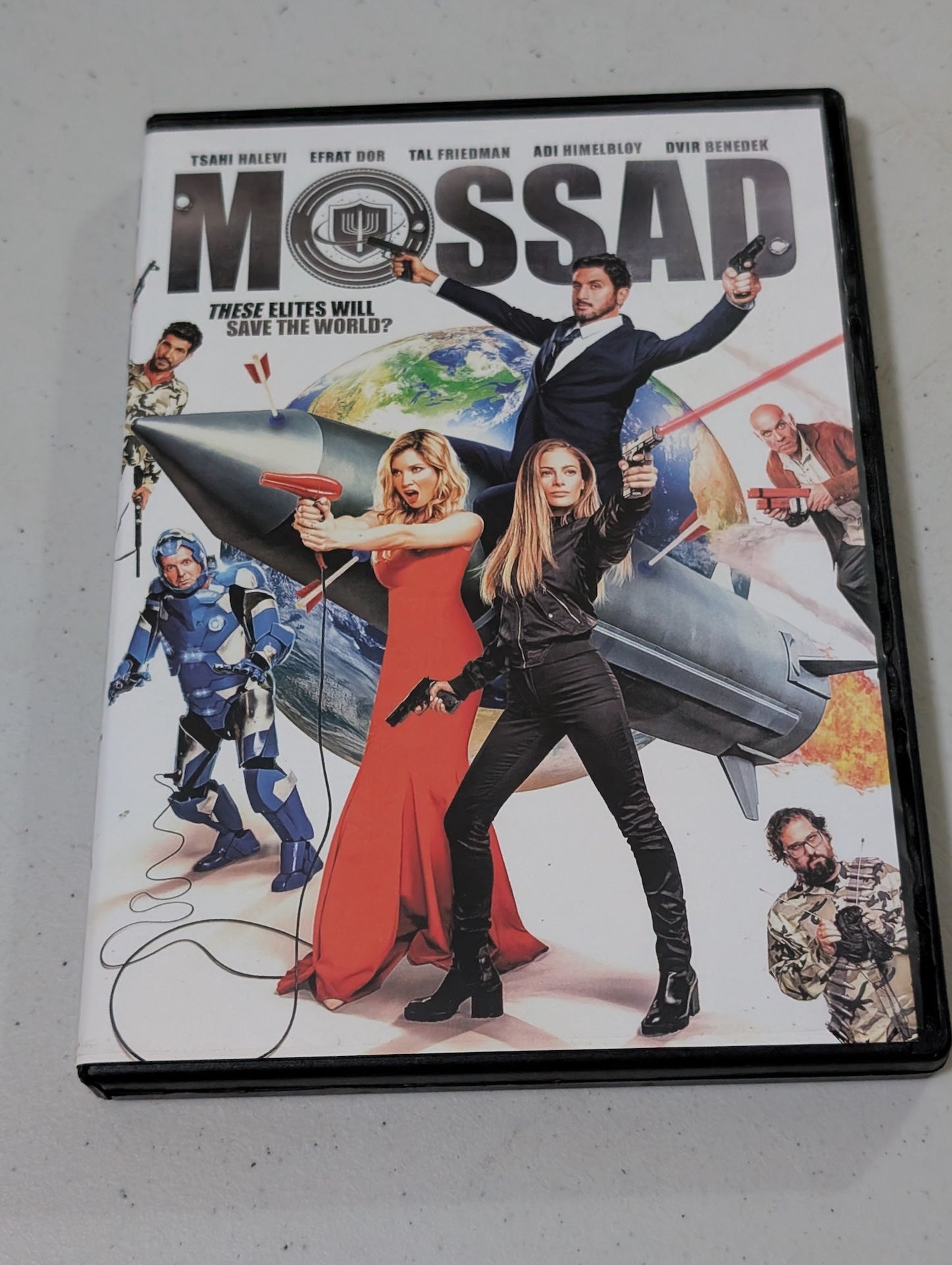 Mossad DVD 2019 Tsahi Halevi Efrat Dor Tal Friedman Adi Himelboy(movie, DVD)