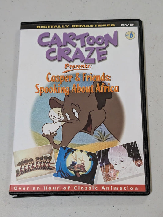 Cartoon Craze Presents - Casper: Spooking About Africa (DVD, 2006)(movie, DVD)