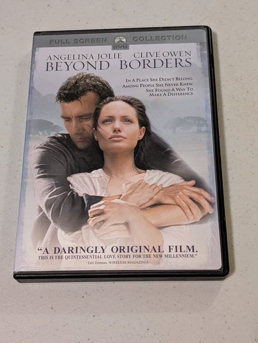 Beyond Borders Angelina Jolie Clive Owen(movie, DVD)