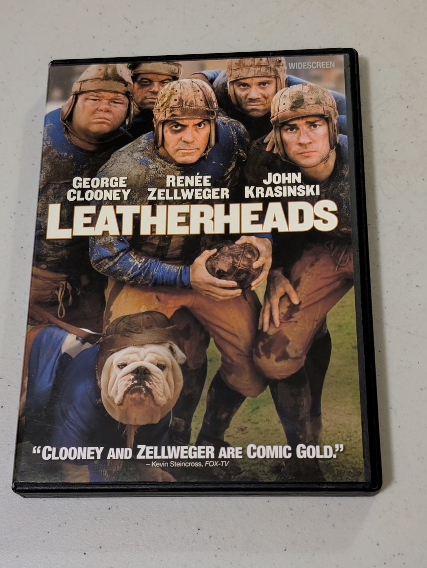 Leatherheads DVD 2008 George Clooney Renee Zellweger John Krasinski (movie, DVD)