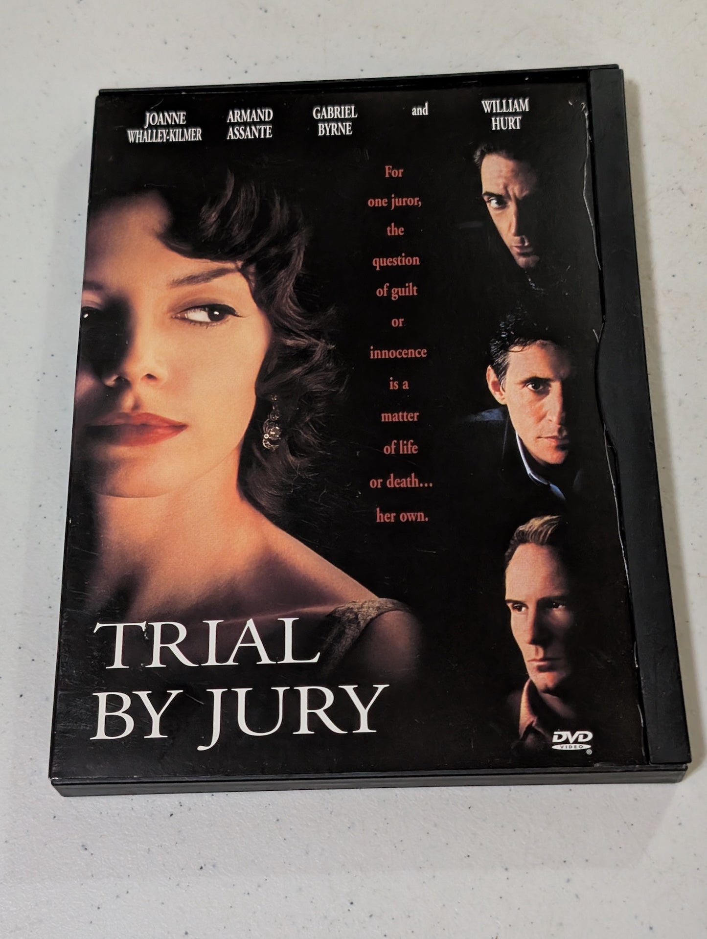 TRIAL BY JURY (1994) DVD MOVIE Joanne Whalley, Armand Assante, Gabriel Byrne (movie, DVD)