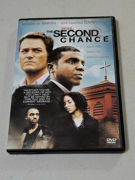The Second Chance DVD 2006 Sony New Sealed Michael W Smith Jeff Obafemi Carr(movie, DVD)