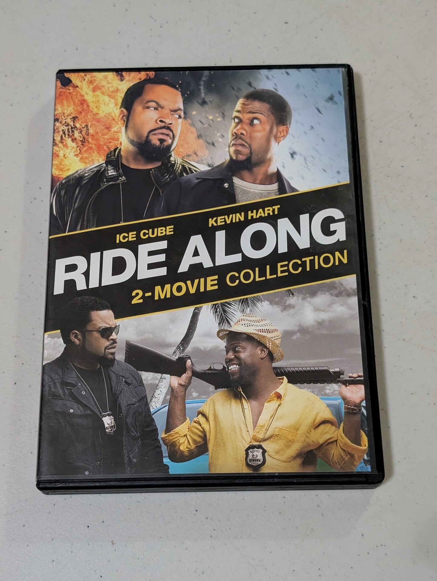 RIDE ALONG 1 & 2 Comedy dvd Set ICE CUBE, KEVIN HART (movie, DVD)