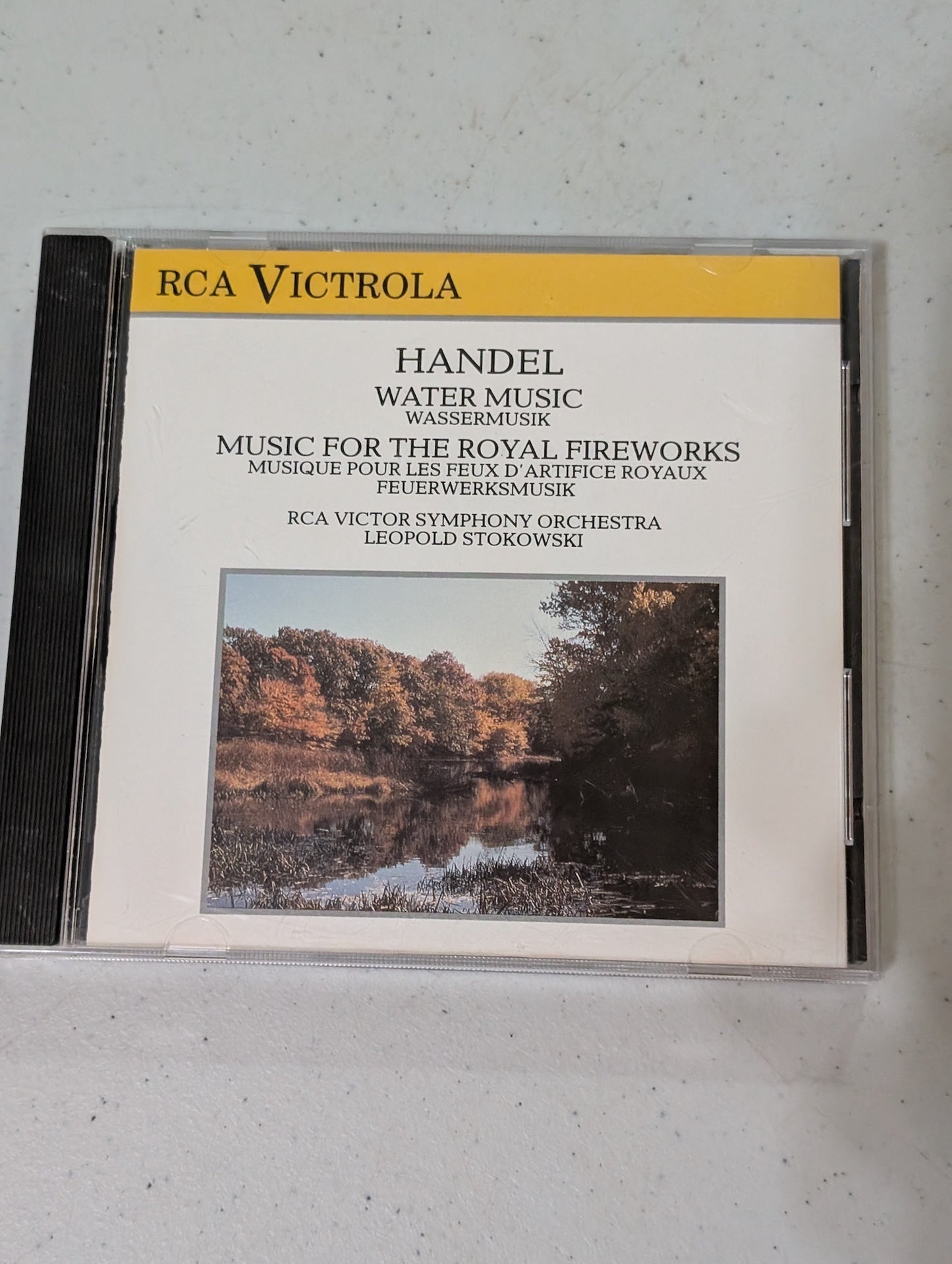 Handel, George Frideric - Water Music / Music for the Royal Fireworks (Classical, CD, 1988)