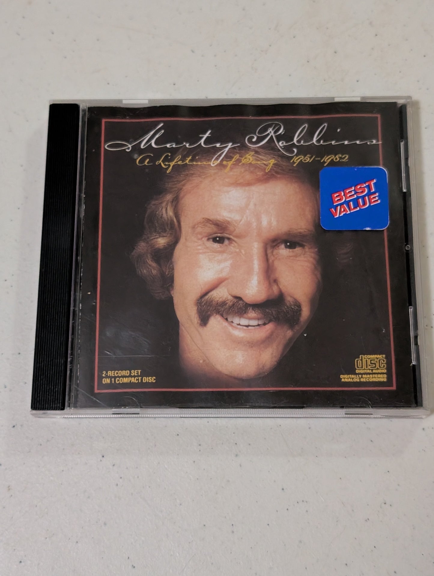 Marty Robbins - A Lifetime of Song 1951-1982 (Country, CD, 1983)