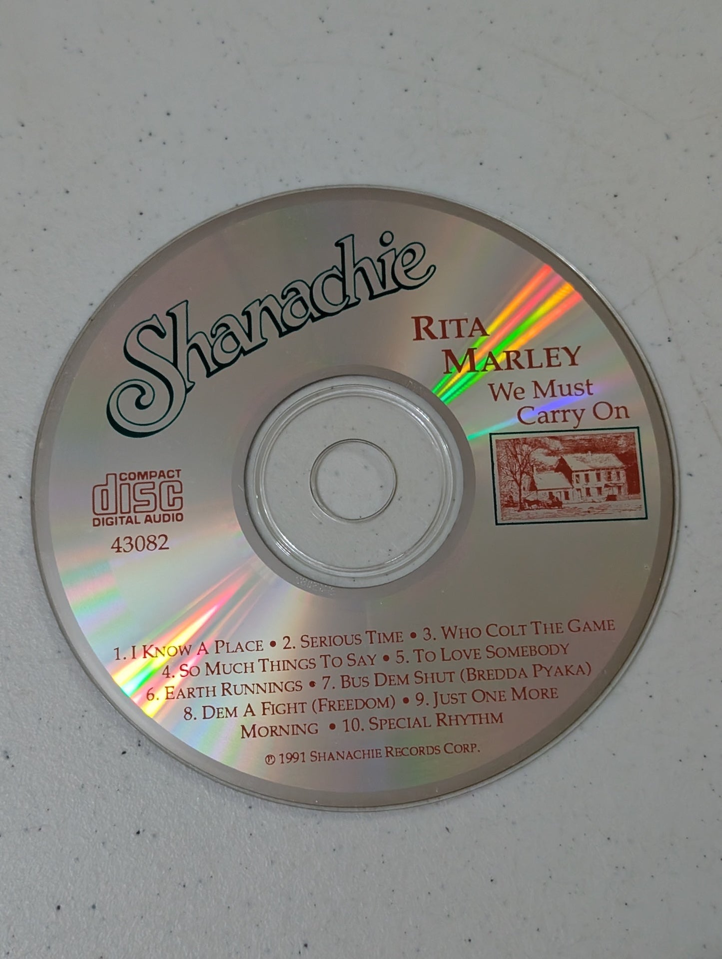 Rita Marley - We Must Carry On (Reggae, CD, 1991)