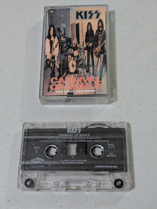 KISS Carnival Of Souls The Final Sessions Cassette Tape 1997 (Cassette, vintage, out of print)