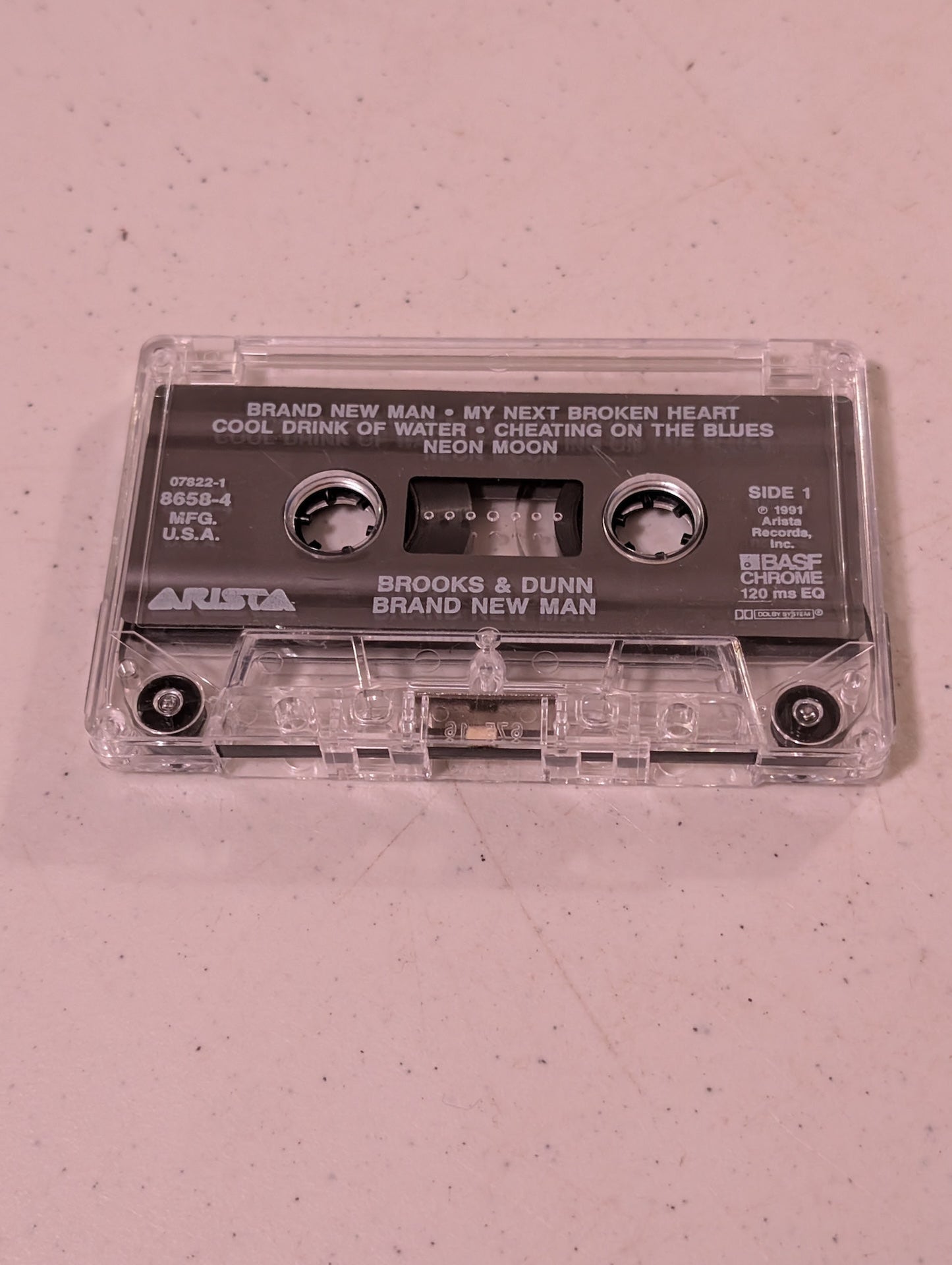 BROOKS & DUNN - BRAND NEW MAN cassette only(cassette, tape, album, music, vintage, OOP)
