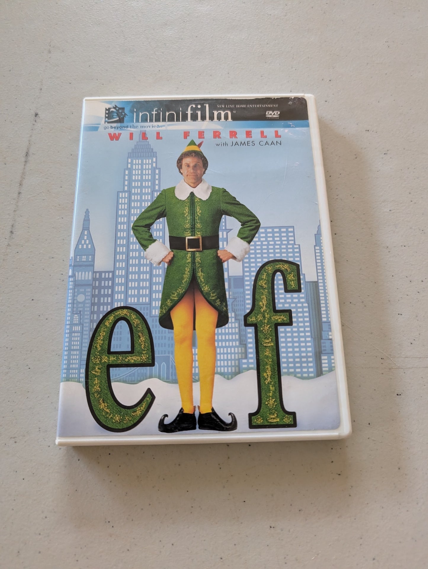 Elf Will Ferrell with James Caan (DVD, 2003)