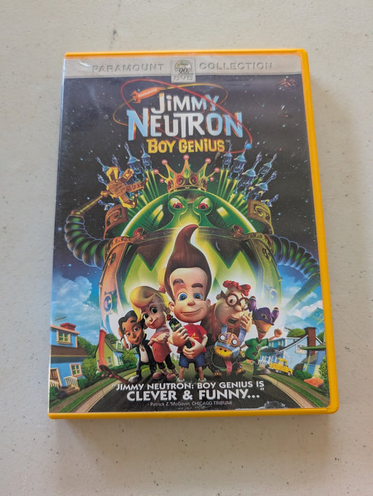 Jimmy Neutron: Boy Genius (DVD, 2002,)