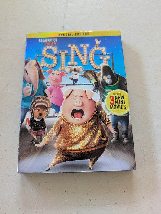 SING [DVD 2016] Plus Includes 3 New Mini Movies