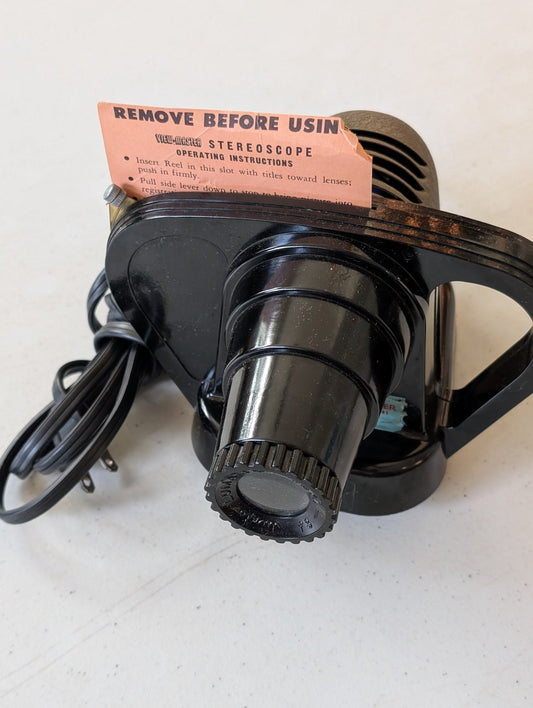 View-Master Junior Projector Vintage 1940's ~Metal  & Bakelite(vintage, collectable, nostalgia, toy)