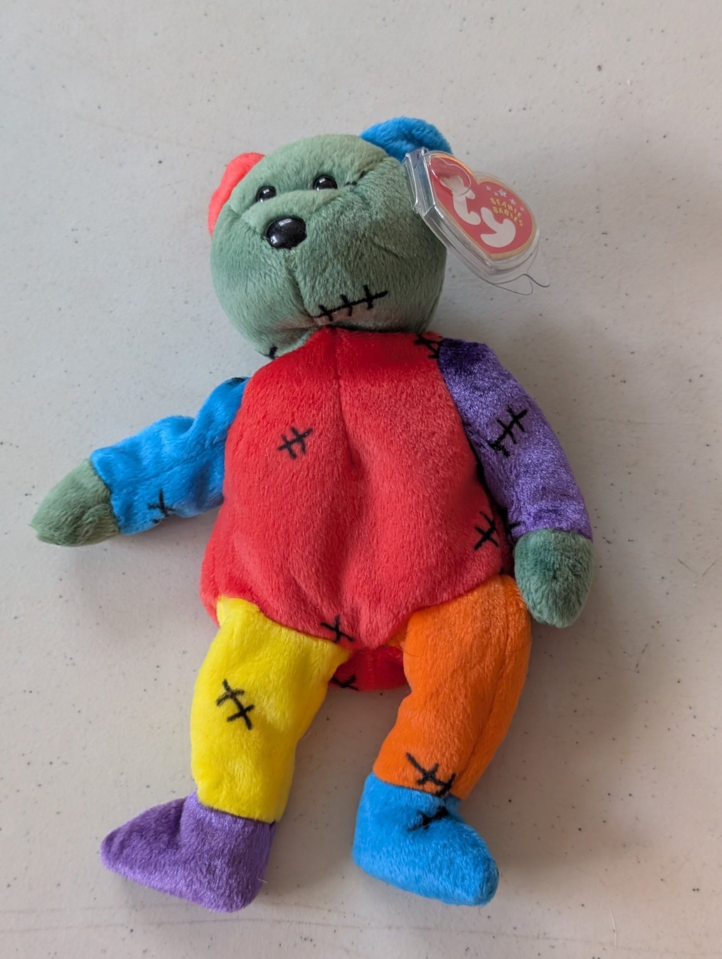 Patches the Bear - Ty Beanie Babies (Multicolor, 2000, Plush Toy)