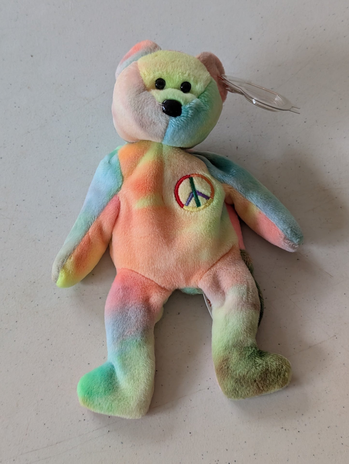 Peace - Ty Beanie Babies (Tie-Dye, Plush Toy, 1996)