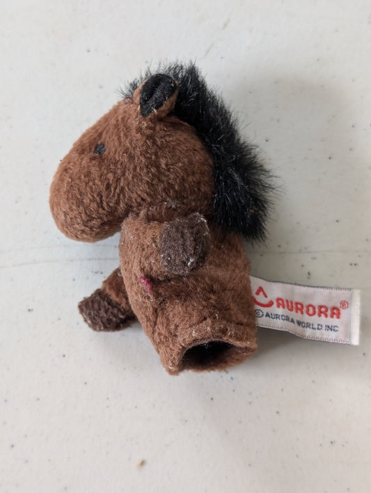 Horse - Aurora Finger Puppet (Brown, N/A, Plush Toy)
