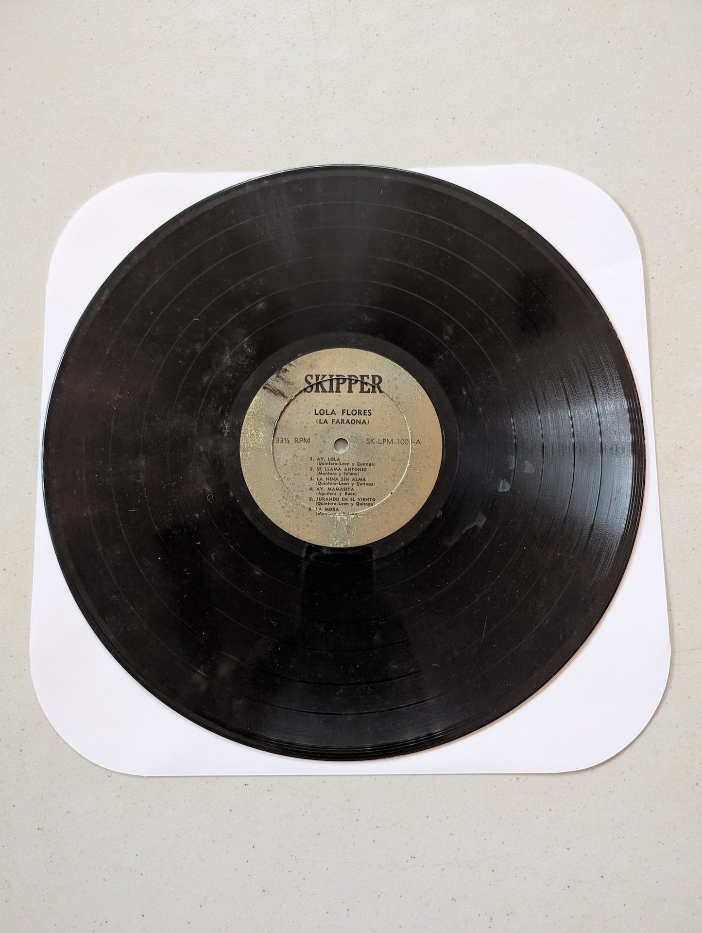 Lola Flores - Lola Flores y Antonio Gonzalez (Latin, Flamenco, LP, Unknown)