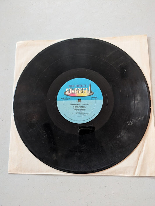 The Studio Symphony Orchestra - Scheherajazz (Jazz, Easy Listening, LP, 1959)
