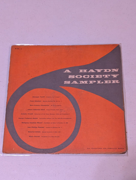 Various - A Haydn Society Sampler (Classical, LP, 1967)