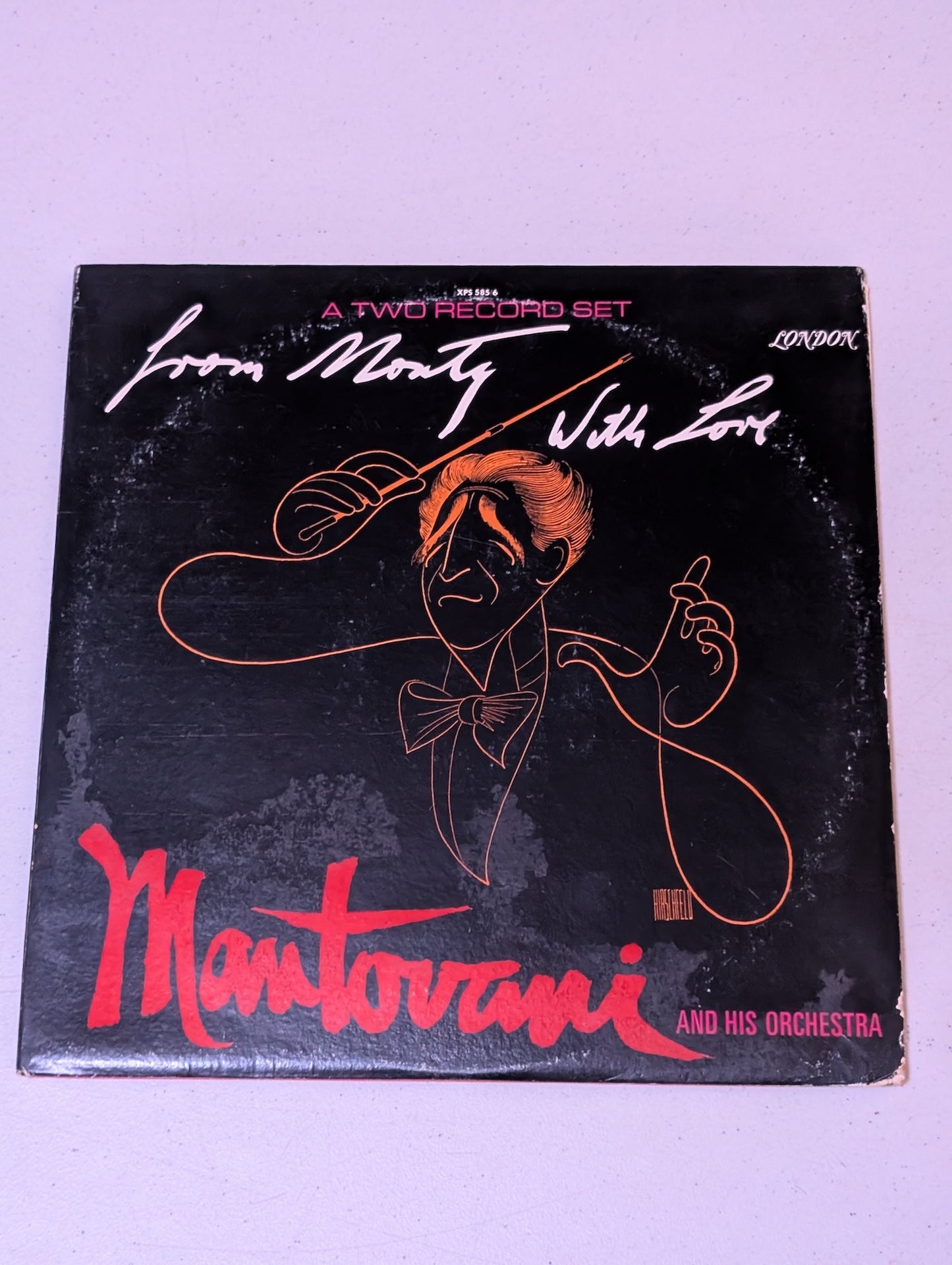 Mantovani and His Orchestra - From Monty, With Love (Easy Listening, 2 x LP, 1971)
