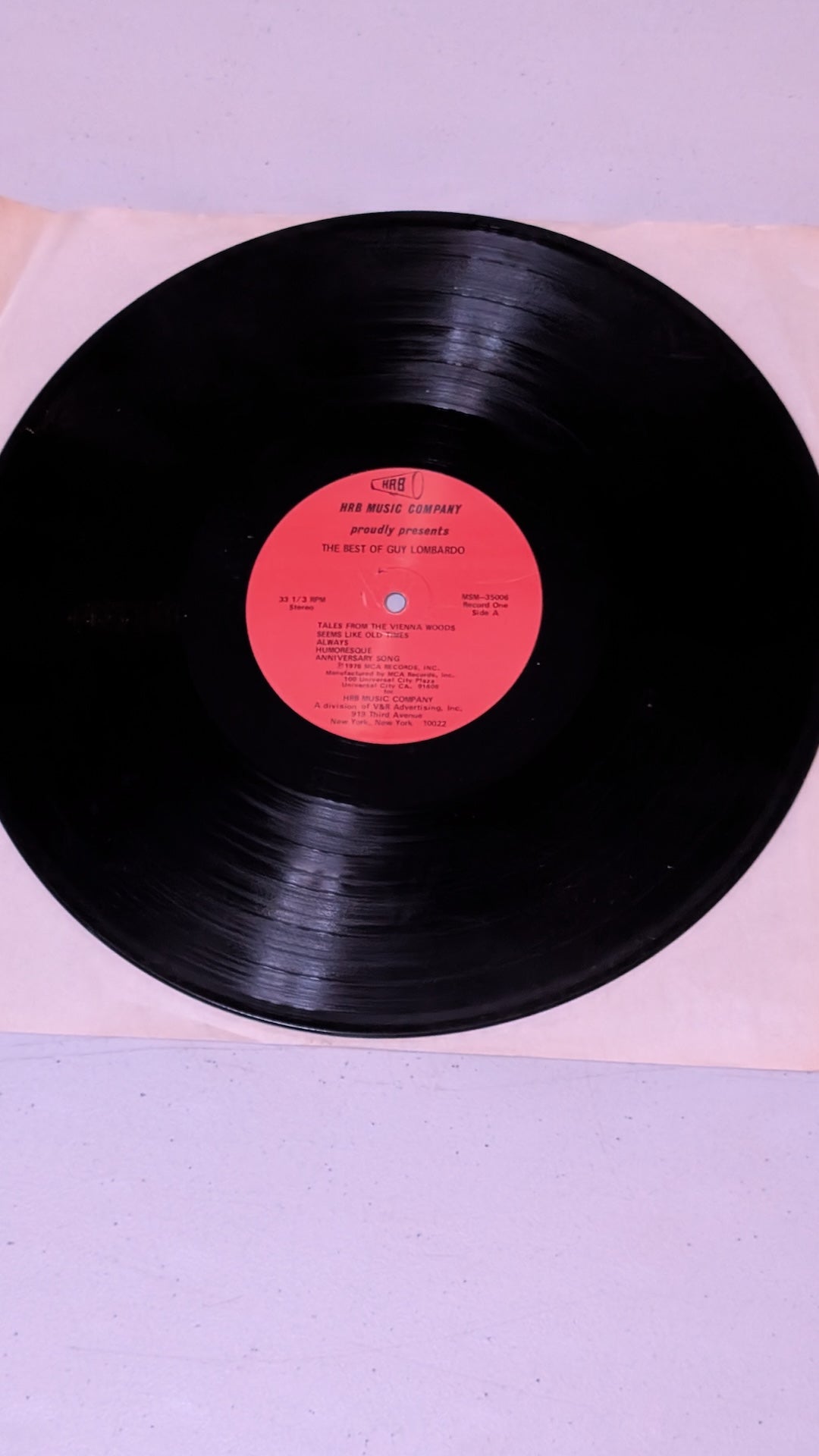 Guy Lombardo - The Best of Guy Lombardo (Easy Listening, LP, 1968)