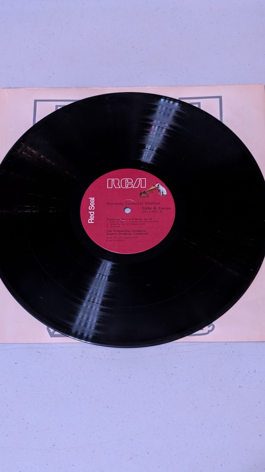 Sibelius - Symphony No. 1 in E Minor, Op. 39 (Classical, LP, 1972)