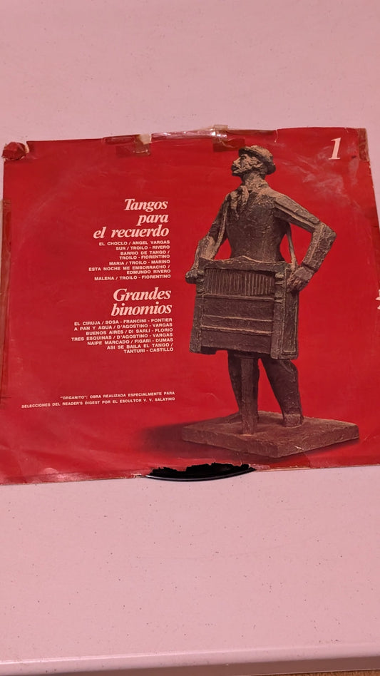 Various - Tangos para el recuerdo (Latin, Tango, LP, Unknown)