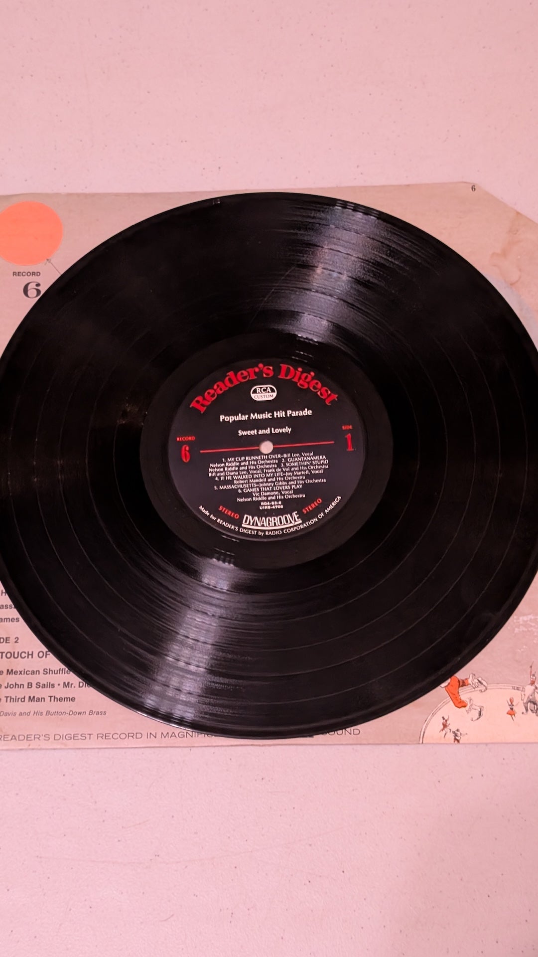 Various - Popular Music Hit Parade: Sweet and Lovely (Easy Listening, LP, 1968)