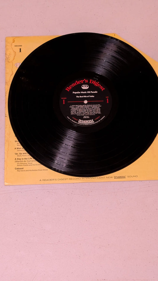Various - Popular Music Hit Parade: The Best Hits of Today (Pop, Easy Listening, LP, 1968)