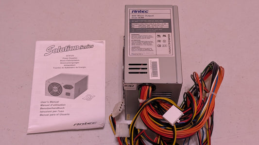 Smartpower 400W from Antec - 2000s Computer Components (Metal, Plastic Power Supply Unit, Utilitarian, Retro Tech, Gray, Multicolor)