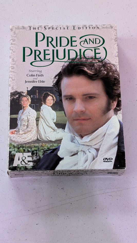 Pride and Prejudice Special Edition A&E Miniseries 2 DVDs Colin Firth