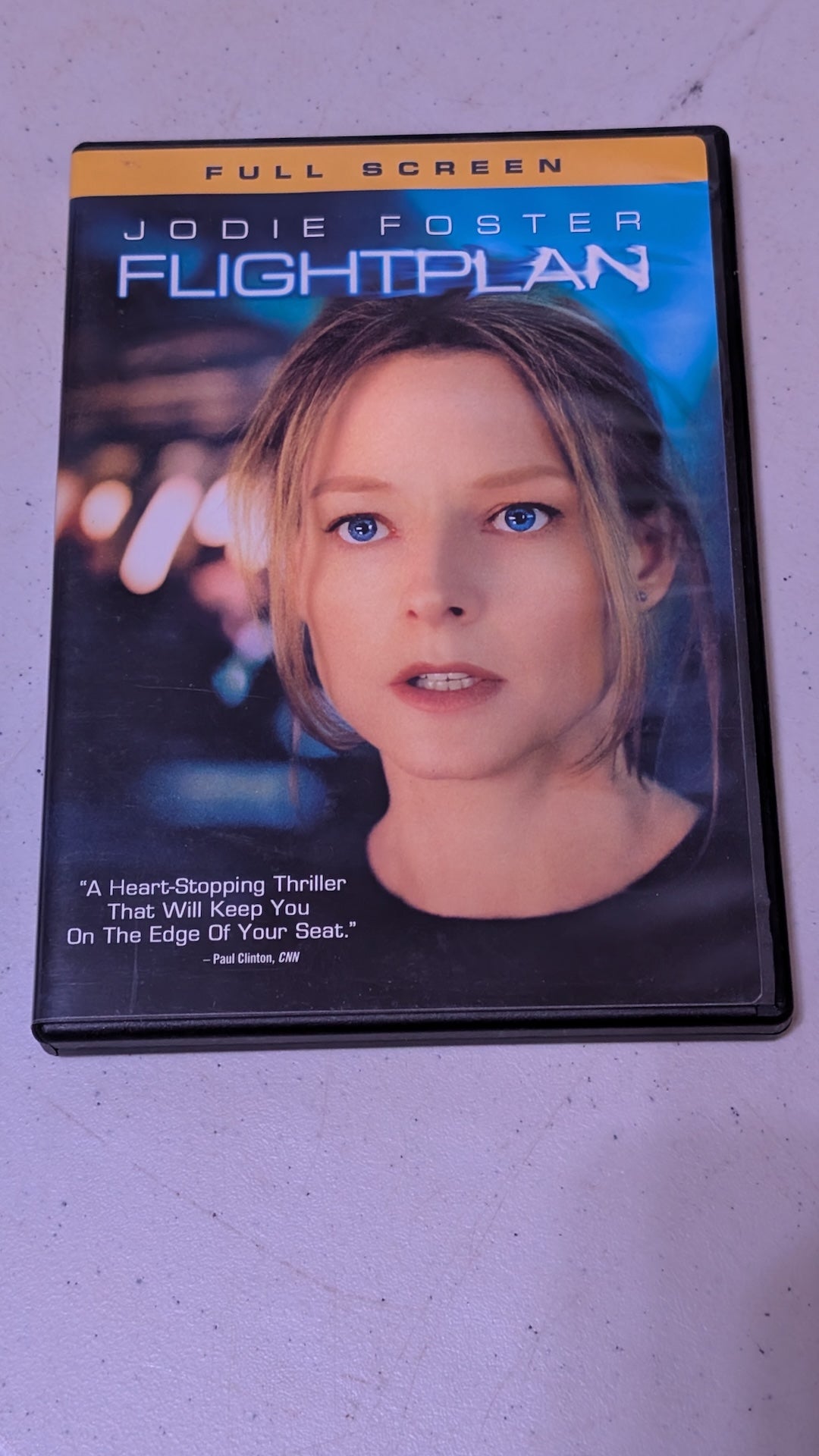 Flight Plan (DVD, 2005) Jodie Foster Peter Sarsgaard Erika Christensen Action