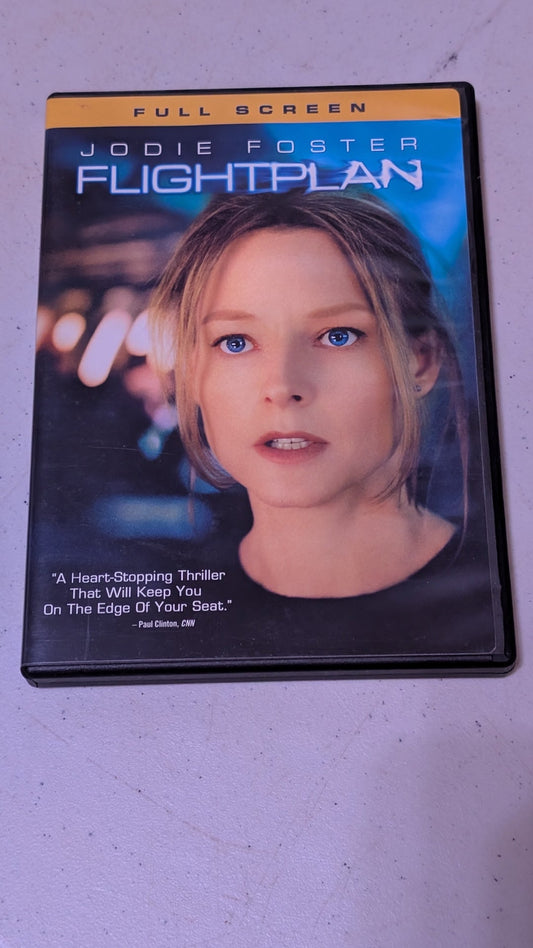 Flight Plan (DVD, 2005) Jodie Foster Peter Sarsgaard Erika Christensen Action