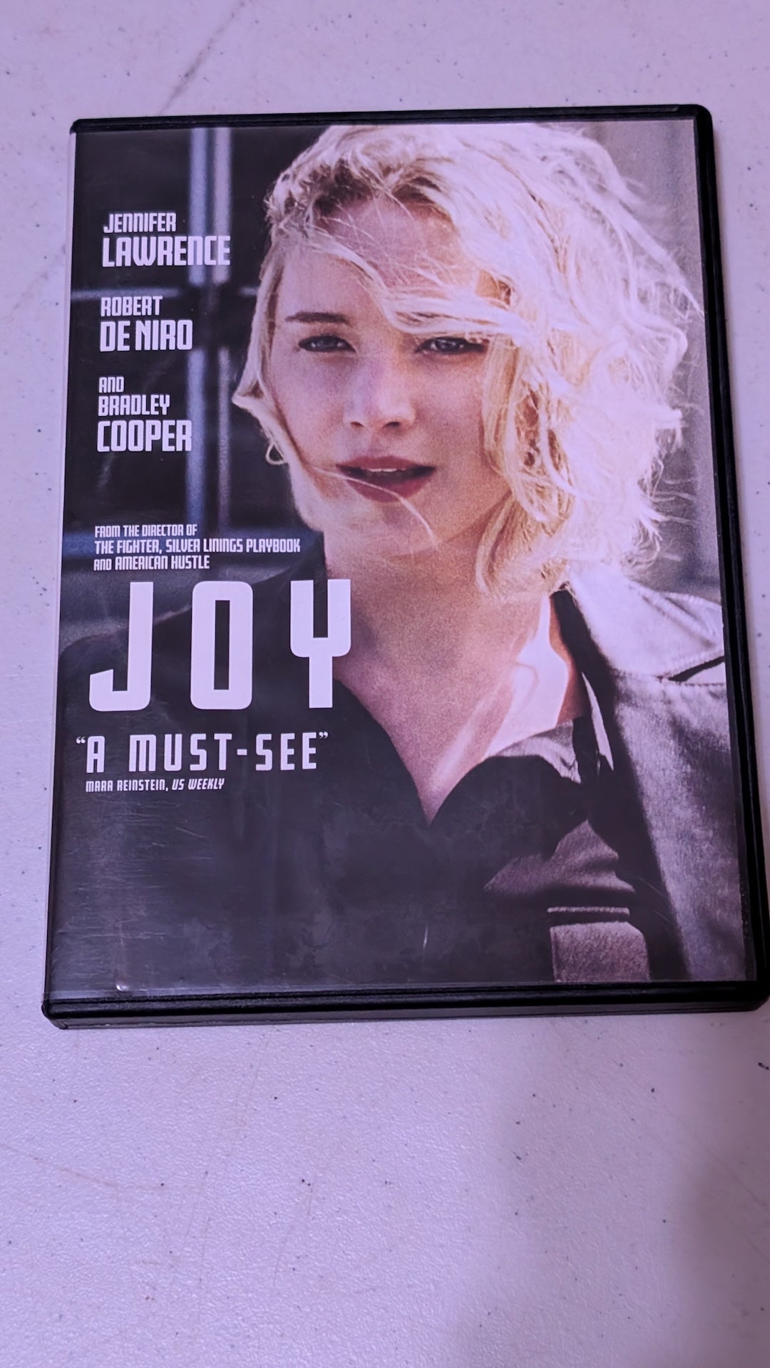 JOY 2015 PG-13 movie, DVD Jennifer Lawrence, Robert De Niro, Bradley Cooper