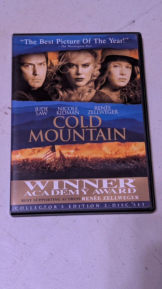 COLD MOUNTAIN - DVD - Jude Law - Nicole Kidman - Renee Zellweger