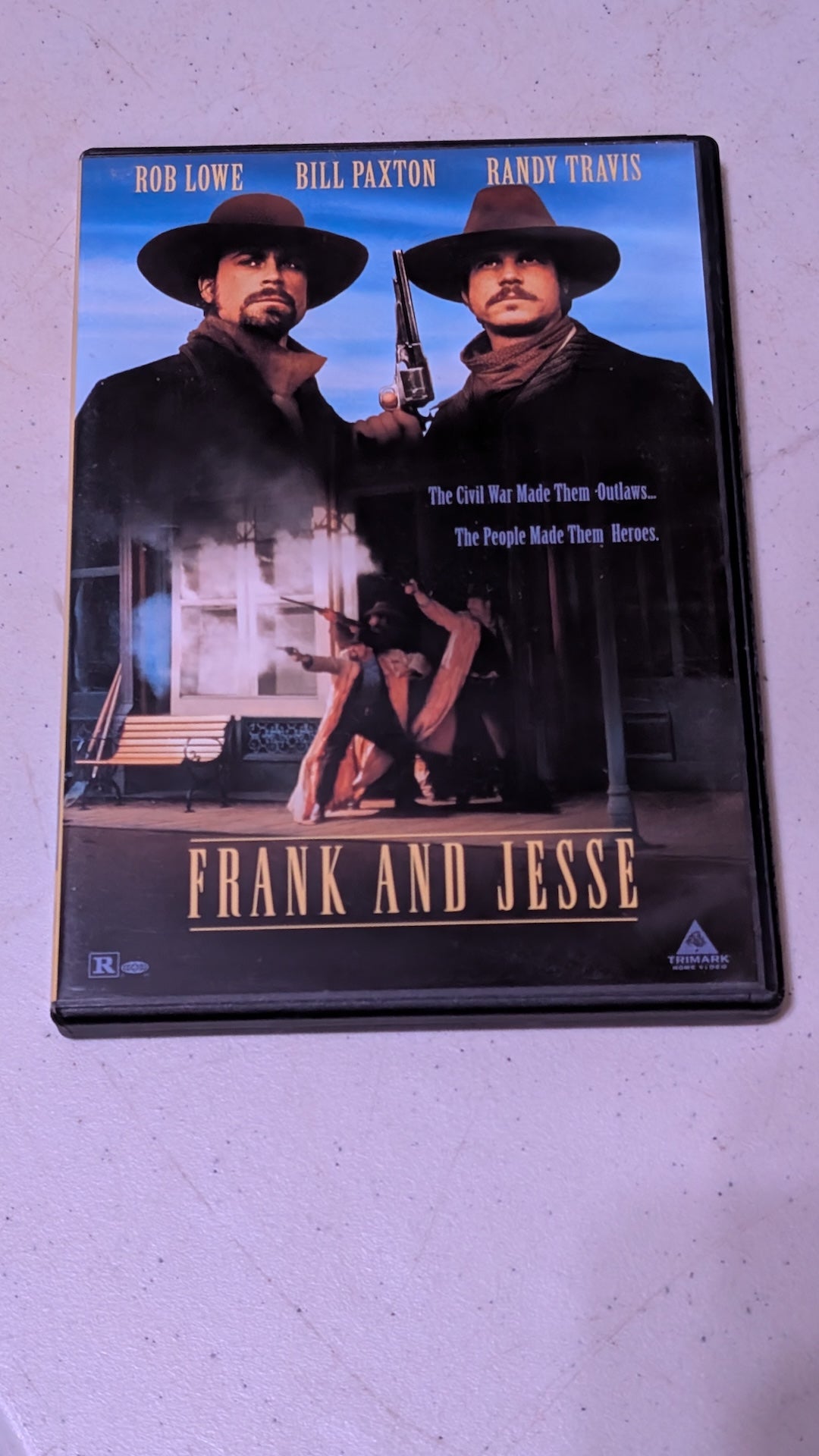 Frank and Jesse DVD 1999 Western Outlaws Rob Lowe Bill Paxton Randy Travis