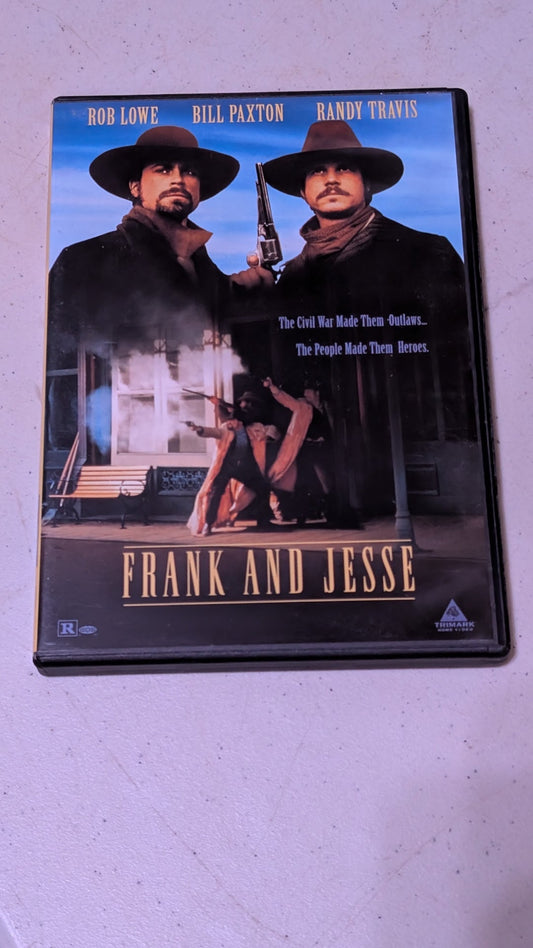 Frank and Jesse DVD 1999 Western Outlaws Rob Lowe Bill Paxton Randy Travis